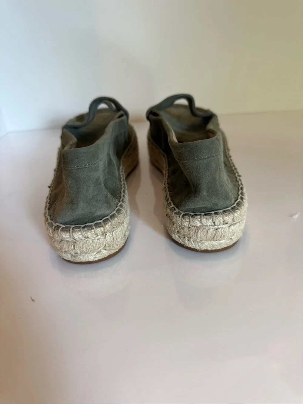 Lauren Ralph Lauren suede upper